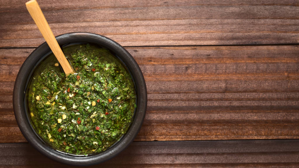 receta chimichurri argentino